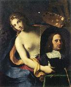 Giovanni Domenico Cerrini Allegory of Painting. oil painting artist